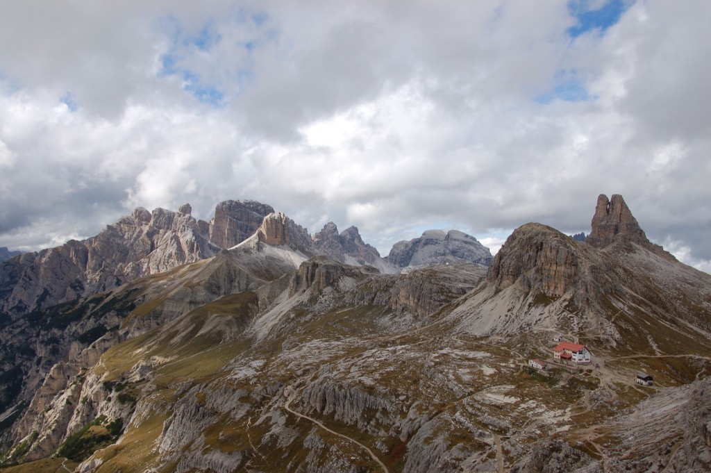 Bergwelt der Dolomiten bei Sexten