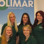 OLIMAR Reisen Produktentwicklerinnen Celine Rothstein, Sonja Bilgili, Sotiria Chalari, Janine Donath, Lena Assmann