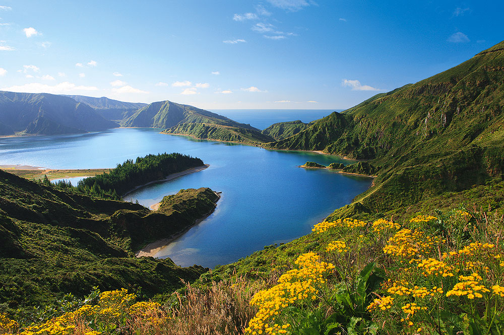 Azoren Sao Miguel-Lagoa Do Fogo