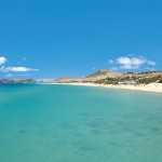 Sandstrandtrand von Porto Santo