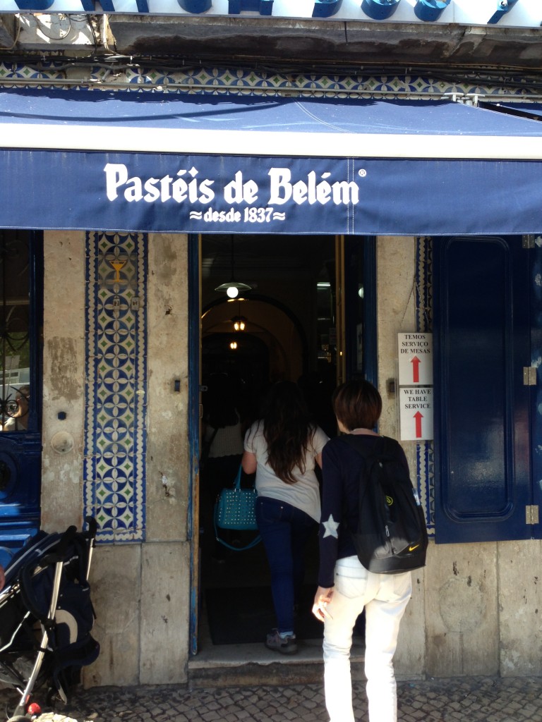 Eingang zum Café Pastéis de Belém