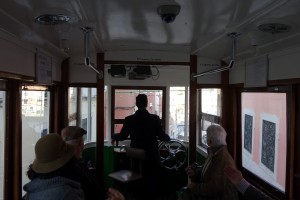 Im Ascensor da Glória Lissabon