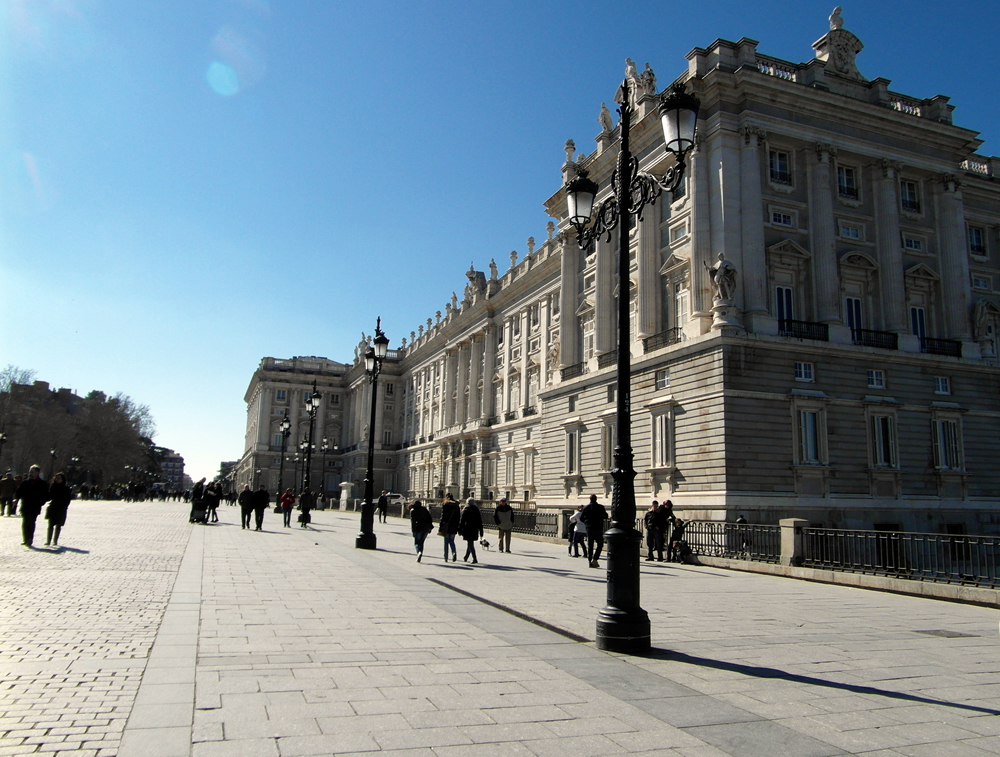 Königspalast Palacio Real in Madrid