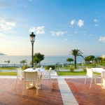 Abendstimmung im Parador de Nerja