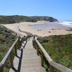 Treppe zum Strand Costa Vicentina