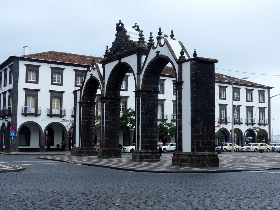 Stadttor Ponta Delgada Azoren