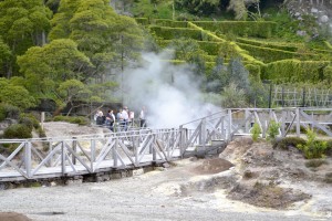 Fumarolen Furnas Sao Miguel Azoren