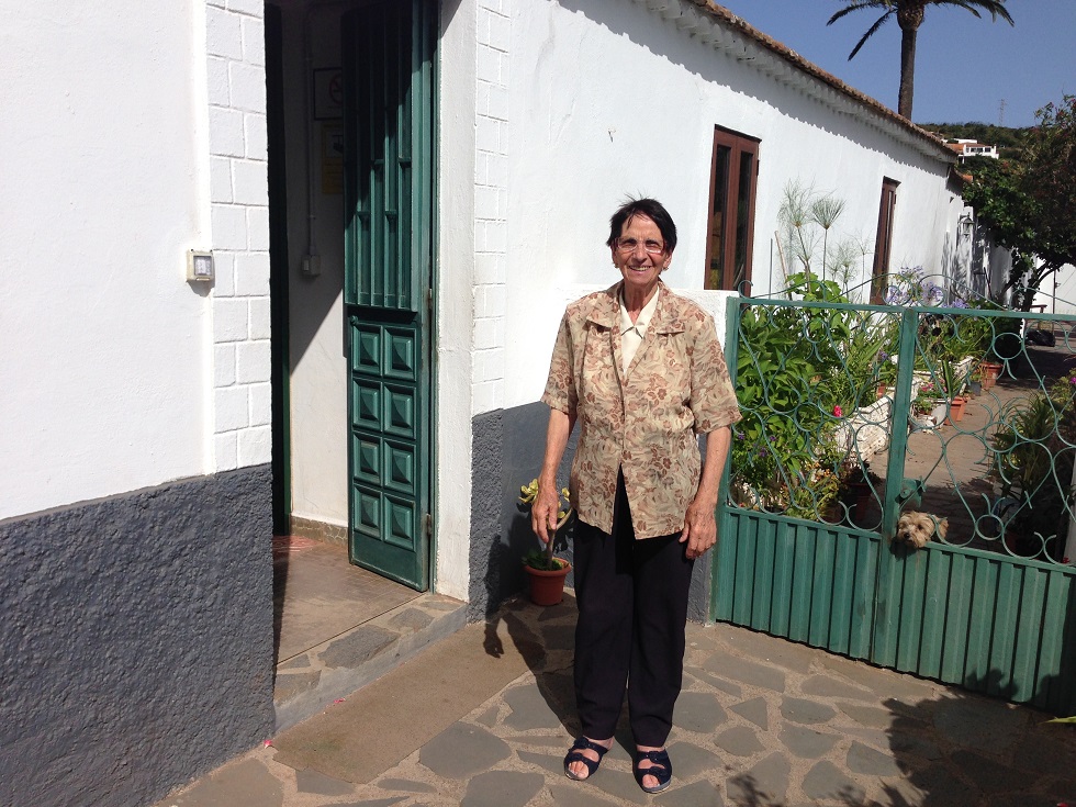 Gastgeberin Casa Efigenia, La Gomera