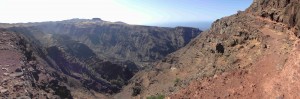 Schlucht im Valle Gran Rey auf La Gomera