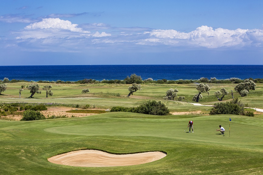 Golfplatz des Borgo Egnazia in Apulien