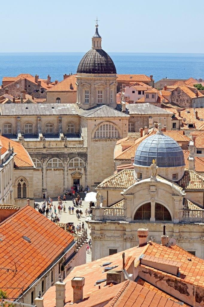 Blick auf die Altstadt Dubrovniks