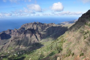 Bergwelt des Nationalparks Garajonay auf La Gomera