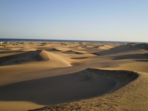 Dünen von Maspalomas auf Gran Canaria