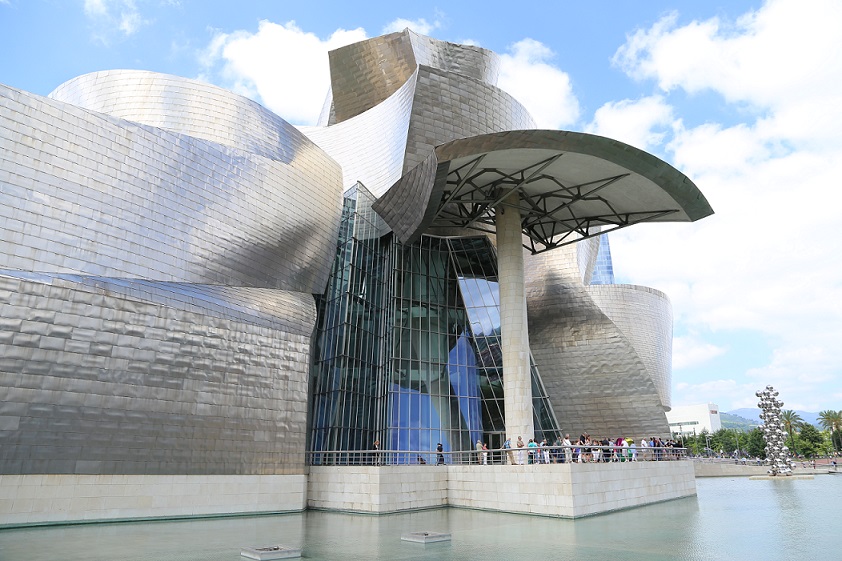 Außenansicht vom Guggenheim Museum Bilbao