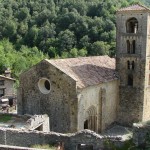 Historische Kirche in Beget, Katalonien