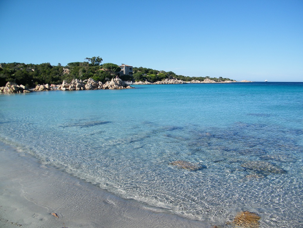 Strand Sardinien, Italien