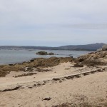 Strand auf der Halbinsel Arousa in Galicien