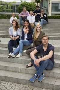 Studenten der Hochschule Fresenius