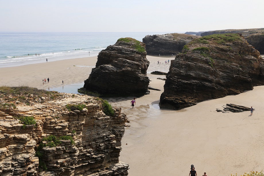 Playa las Catedrales, Galicien