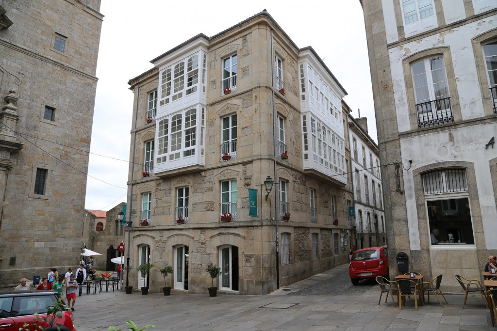 Zentraler Platz in Santiago de Compostela - Pazp de Altamira