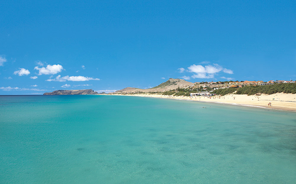 Meer und Strand auf Porto Santo