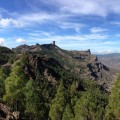 Aussicht vom Roque Nublo ins Tal