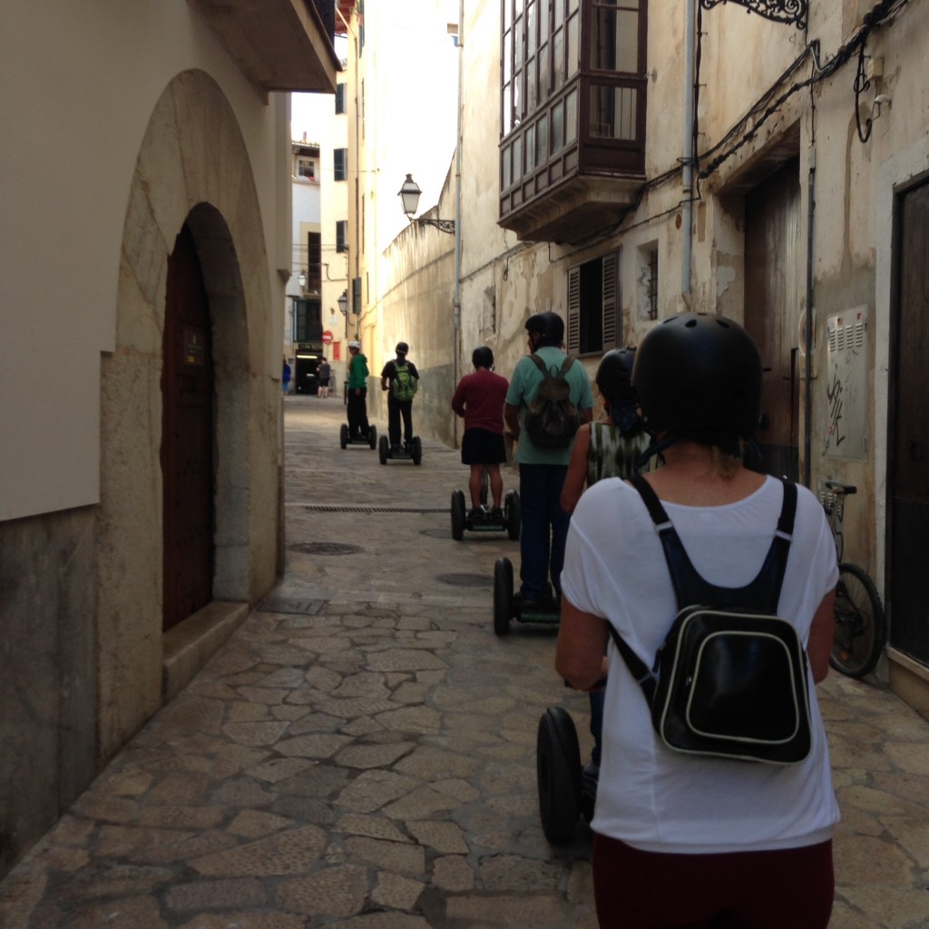 Segway-Tour durch die Altstadt von Palma de Mallorca