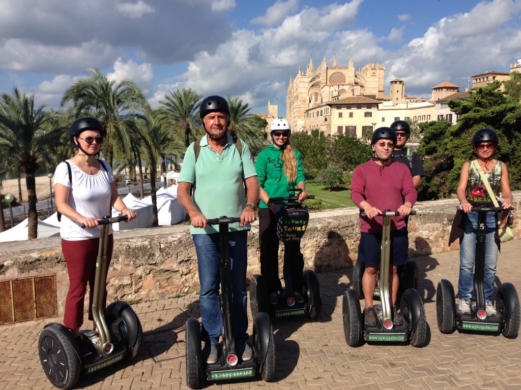 Gruppenbild Segway-Tour Palma de Mallorca