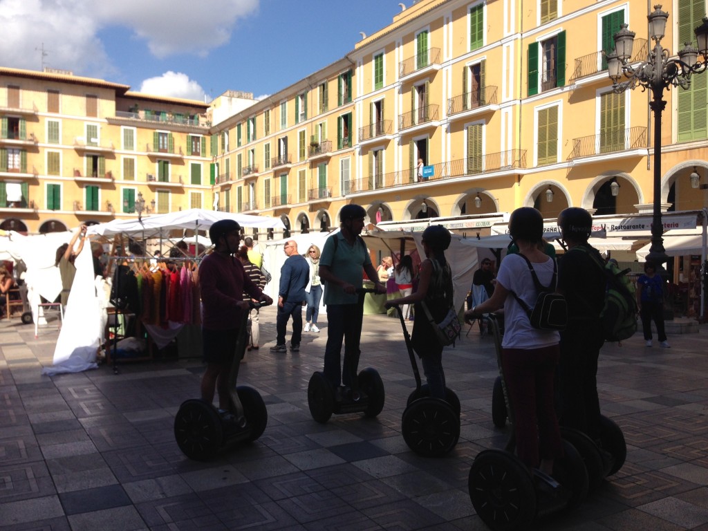 Segway-Tour auf dem Plaça Mayor