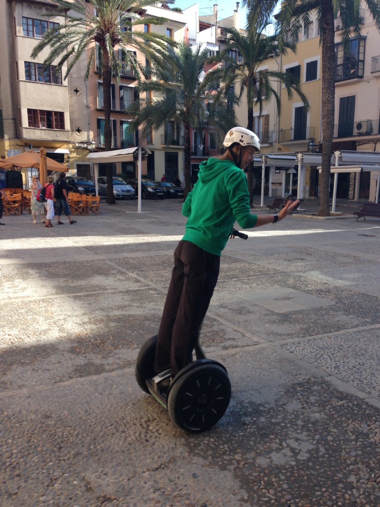 Segway-Fahrer Palma de Mallorca