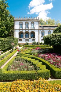 Garten im Parador Casa da Ínsua