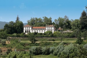 Blick auf den Parador Casa da Ínsua