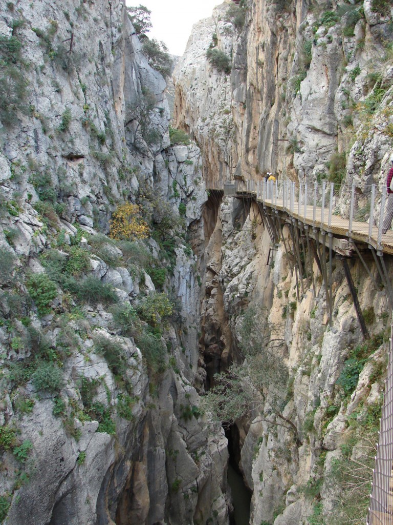 Teil der Schlucht