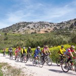 Fahrradtour durch Andalusien mehrere Radfahrer