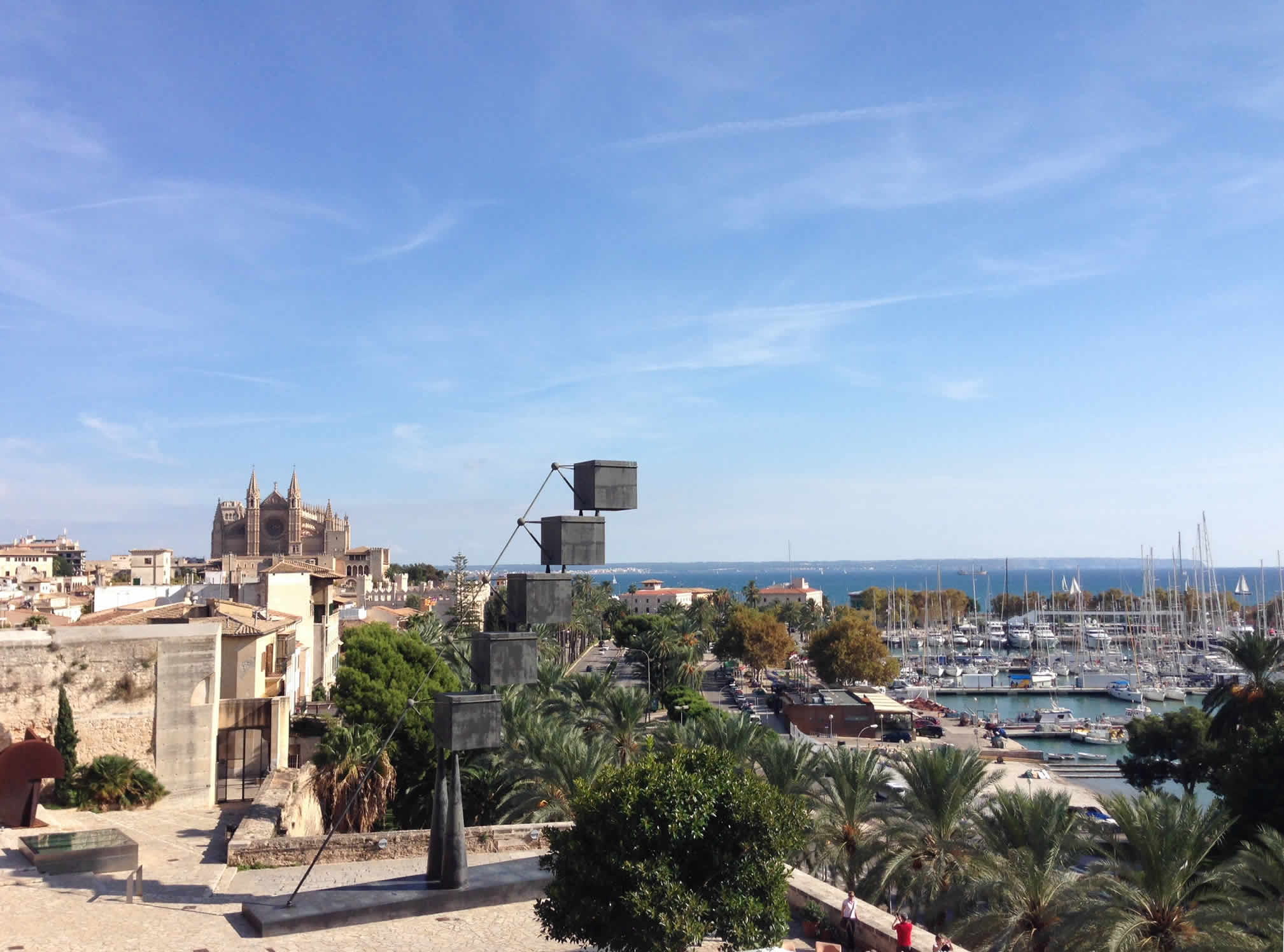 Ausblick Baluard in Palma