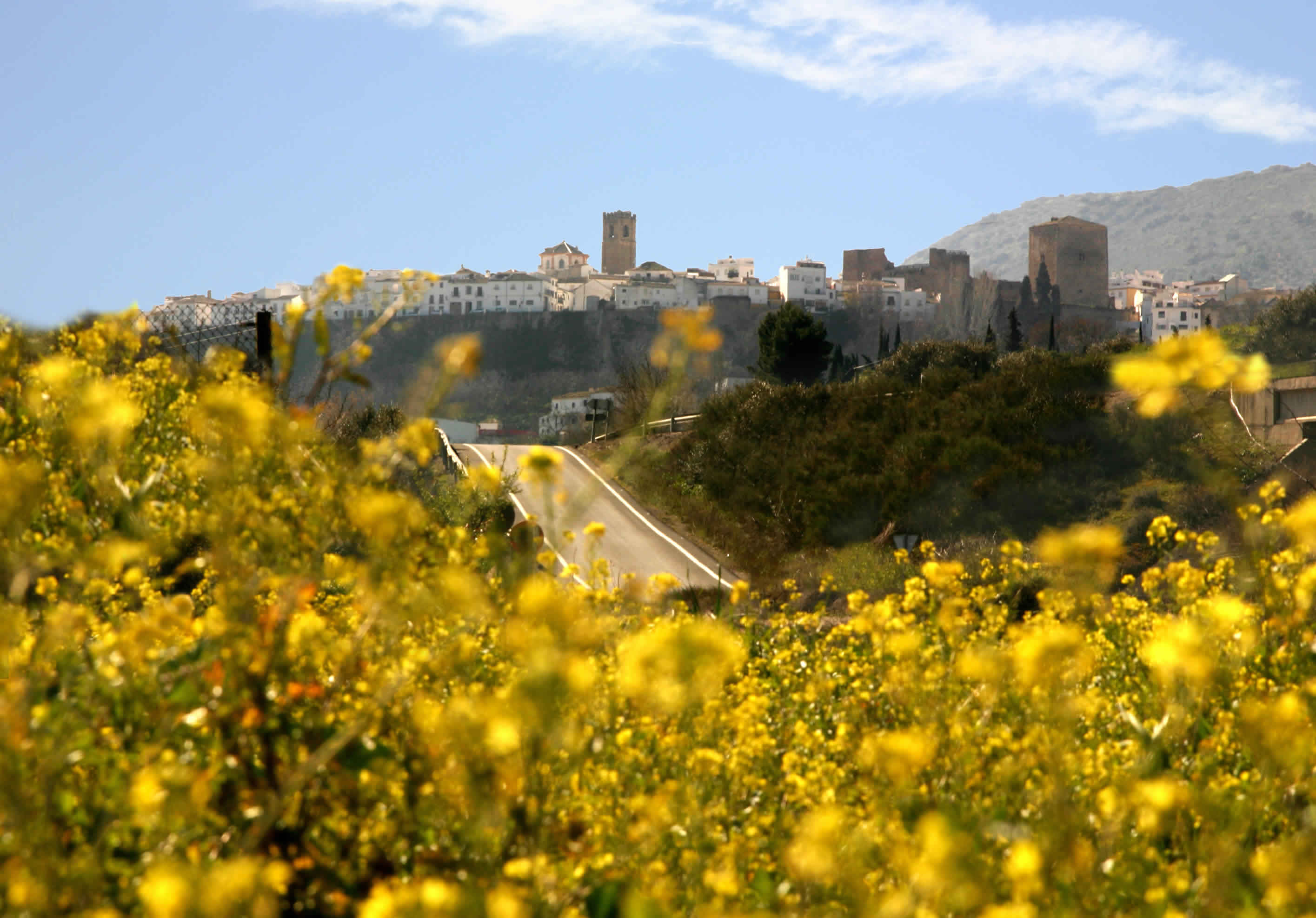 Blick auf Priego de Córdoba in Andalusien