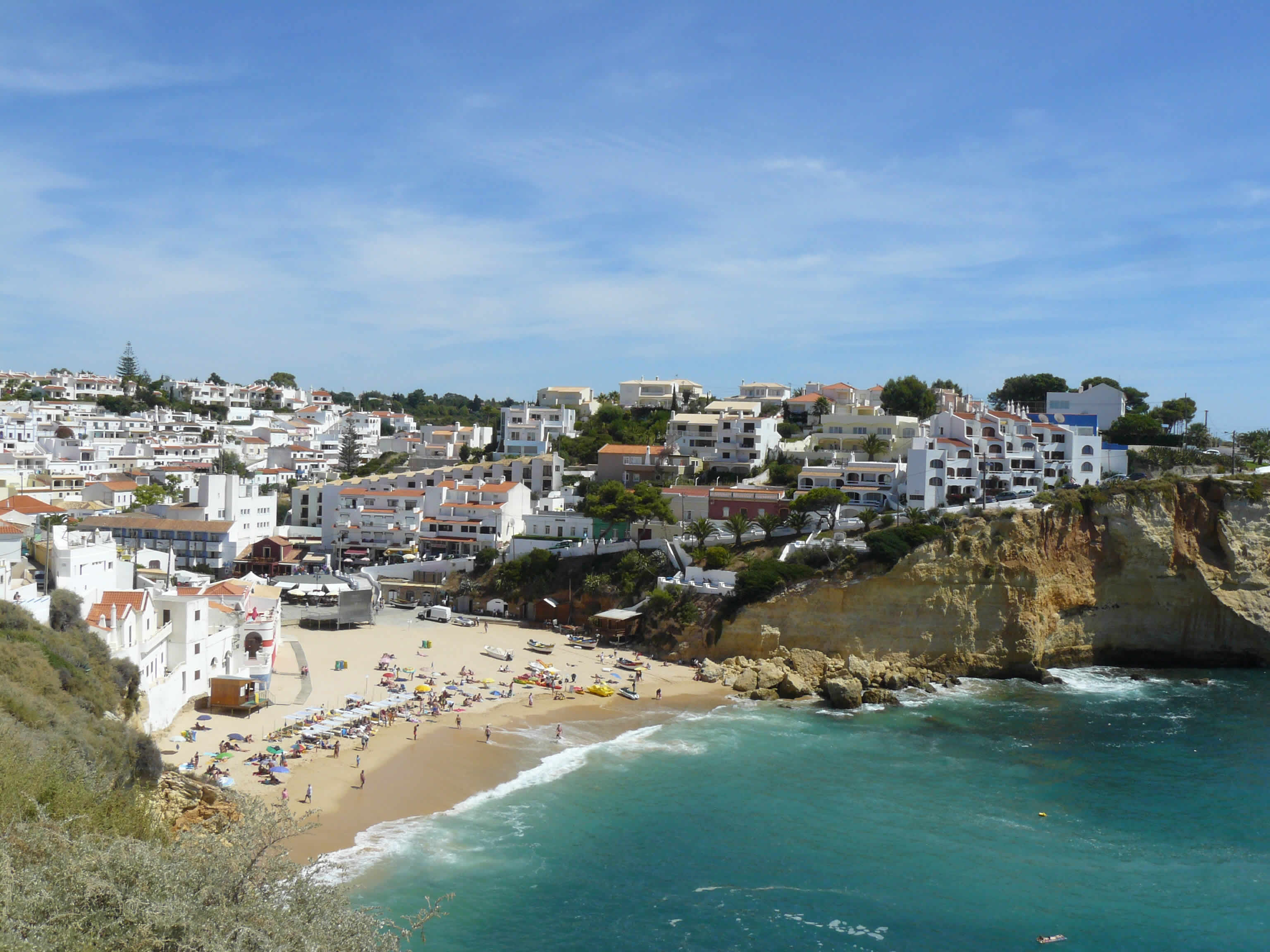 Urlaub in Carvoeiro an der Algarve