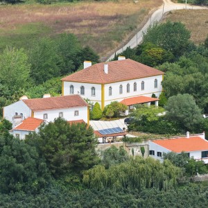 Blick auf Casa d'Óbidos