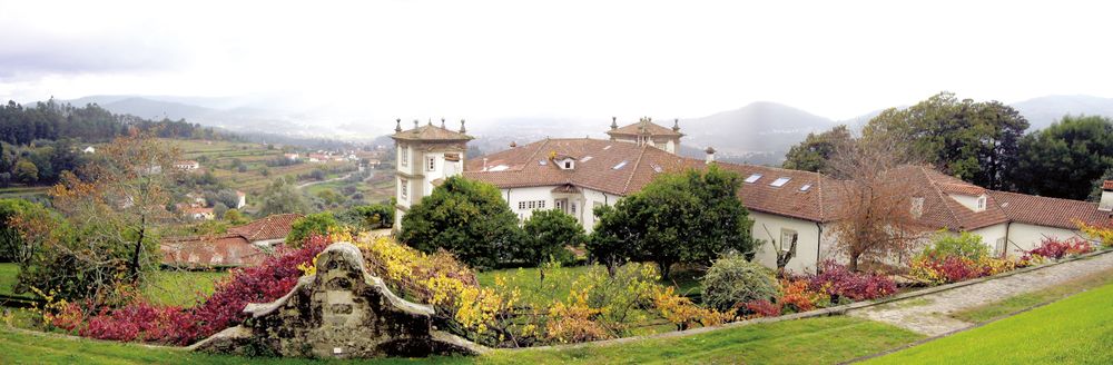 Panoramabild Solares Portugal Urlaub