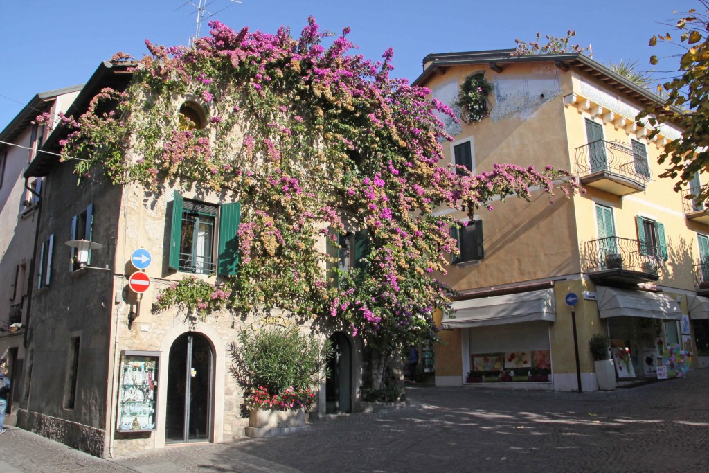 Straßen durch Sirmione 