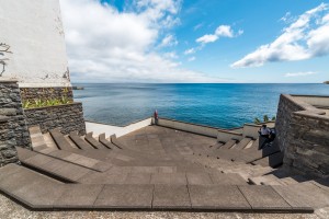Treppen zum Meer Aussichtspunkt Madeira