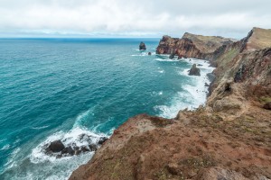 Küste auf Ponta de Sao Lourenco Madeira