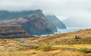Straße zur Ponta de Sao Lourenco Madeira