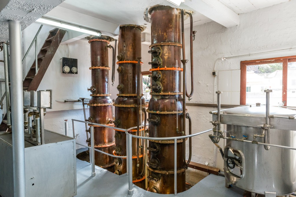 Geräte in der Zuckerrohrfabrik auf Madeira