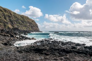 Brandung Atlantik Sao Miguel Azoren