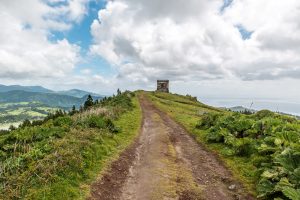 Weg am Furnas See Sao Miguel