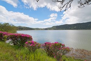 Furnas See Sao Miguel Azoren