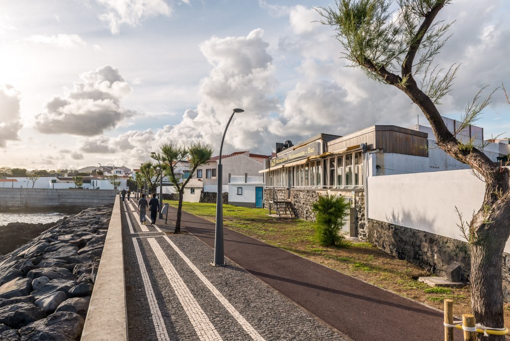 Promenade Fischrestaurant Sao Miguel Azoren