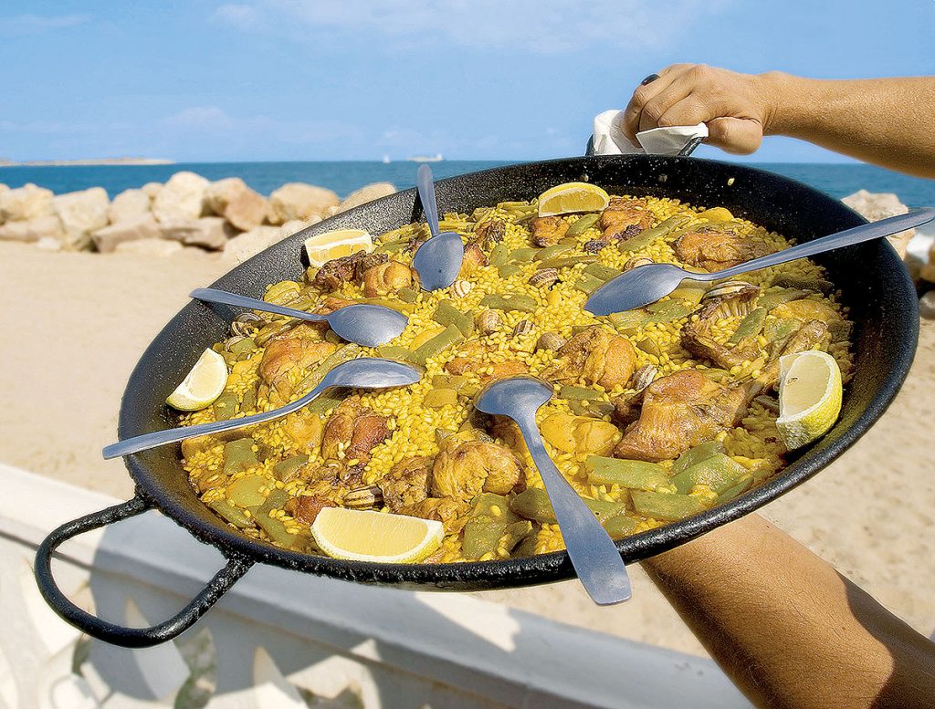 Original Paella aus Valencia