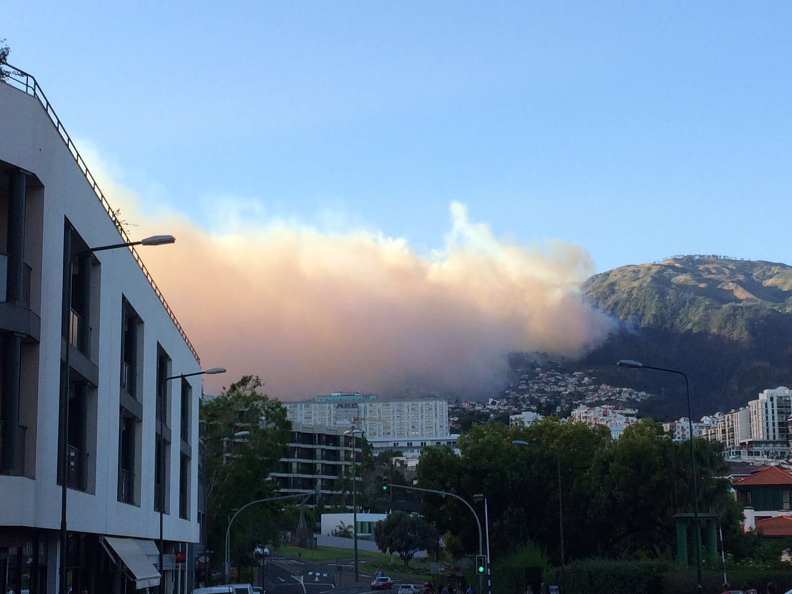 Wolkenwand Funchal